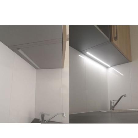 Profil LED alu encastrable