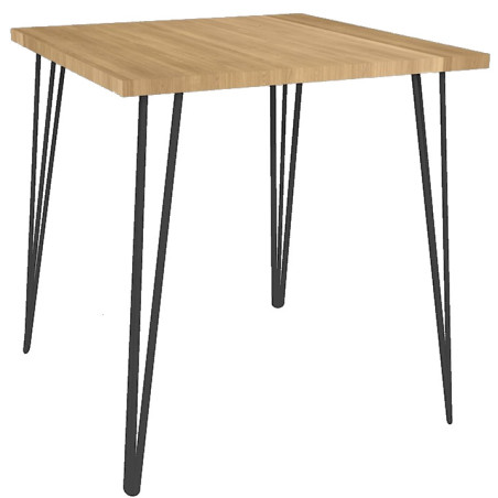HOSTA - Table carrée L700mm